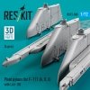 RESKIT RS72-0500 Pivot pylons for F-111 (A,D,E) with LAU-105 (4 pcs) (1/72)